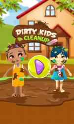 Captura 1 Deluxe Dirty Kids Clean up - Super Cleaning And Dress Up Game For kids windows