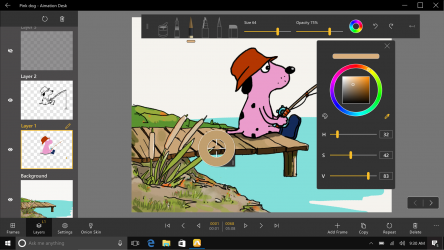 Screenshot 2 Animation Desk - Cree animaciones como un profesional windows