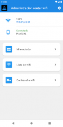 Screenshot 2 Administración router wifi android