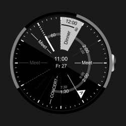 Screenshot 14 Planificador & calendario en widget de reloj android