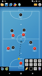Captura de Pantalla 2 Pizarra Táctica: Futsal android