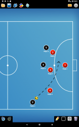 Screenshot 12 Pizarra Táctica: Futsal android