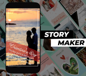 Captura 4 Insta Story Maker - Quick Photo Editor android
