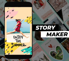 Screenshot 6 Insta Story Maker - Quick Photo Editor android