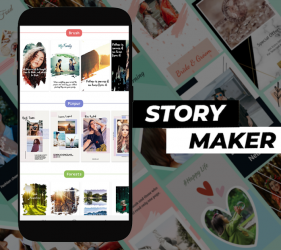 Screenshot 2 Insta Story Maker - Quick Photo Editor android