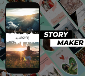 Captura de Pantalla 5 Insta Story Maker - Quick Photo Editor android