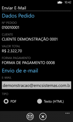 Screenshot 8 EMC Força de Venda windows