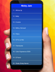 Imágen 3 Nicky Jam Musica Sin internet 2021 2022 android