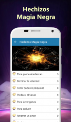 Screenshot 8 Hechizos de Magia Negra gratis android