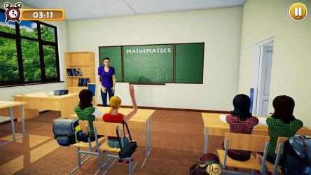 Captura de Pantalla 4 High School Girl Life Simulator 2020 android