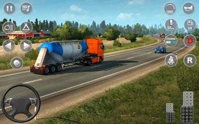 Captura de Pantalla 9 juego ruso de conductor de camión de la ciudad android
