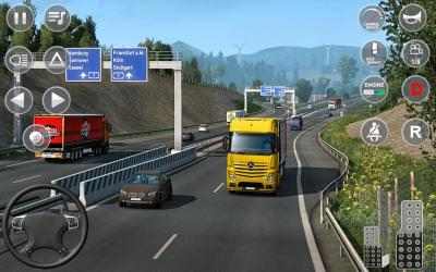 Captura de Pantalla 7 juego ruso de conductor de camión de la ciudad android