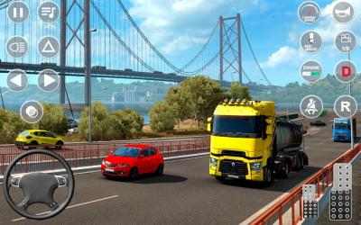 Captura de Pantalla 2 Euro Truck Transport Simulator android