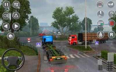 Captura de Pantalla 6 Euro Truck Transport Simulator android