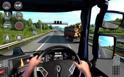 Captura 4 Euro Truck Transport Simulator android
