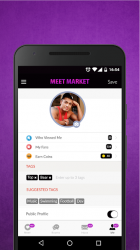 Screenshot 4 Meet Market 🏳️‍🌈 Conecta Hombres Gay 🏳️‍🌈Citas android