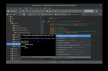 Screenshot 6 Eclipse IDE windows