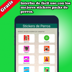 Captura 3 🐾Mejor Stickers y memes perros WAStickerApps 2020 android