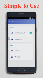 Screenshot 3 Quick Launcher (Quick Touch) android