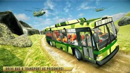 Captura 9 US Army Submarine Driving Military Transport Game android