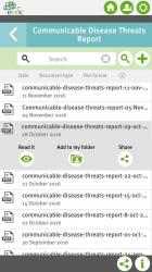 Screenshot 2 ECDC Threat Reports windows