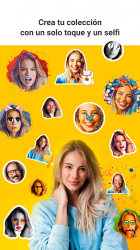 Captura de Pantalla 4 Emolfi Keyboard: selfie stickers for messengers android