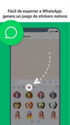 Screenshot 5 Emolfi Keyboard: selfie stickers for messengers android
