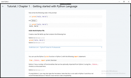 Screenshot 7 Learn Python windows