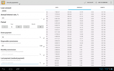 Screenshot 9 Calculadora de Prestamo android