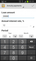 Screenshot 3 Calculadora de Prestamo android