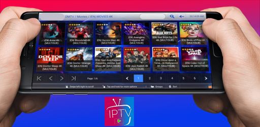 Captura de Pantalla 4 DUPLEX Iptv Player tv box Info android