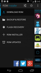 Captura de Pantalla 3 ROM Installer: Instalador ROM android