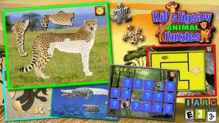Capture 5 Rompecabezas de animales para niños - enseña formas y combinar windows