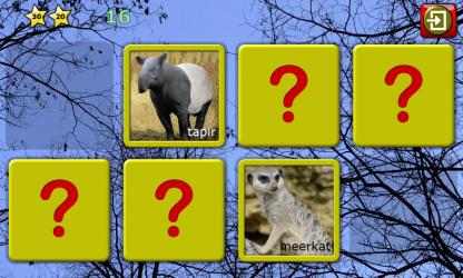 Captura 4 Rompecabezas de animales para niños - enseña formas y combinar windows