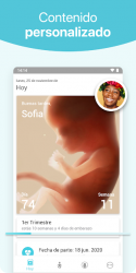 Captura de Pantalla 3 Schwangerschaft + | Tracker-App, jede Woche in 3D android