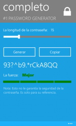 Captura de Pantalla 3 #1 Password Generator windows