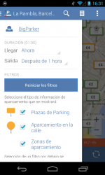 Screenshot 6 Parkopedia Estacionamiento android