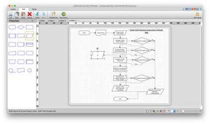 Captura de Pantalla 7 ClickCharts Free Diagram and Flowchart Maker Mac mac