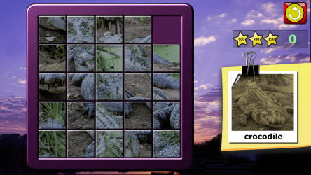 Screenshot 6 Niños Animal Slide Puzzle 15 windows