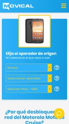 Captura de Pantalla 4 Liberar celular - SIM Unlock code android