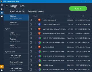 Screenshot 4 Real PC Cleaner - Free Disk Space Clean Up with Duplicate Files & Large Files Remover windows