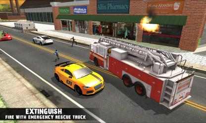 Captura de Pantalla 1 Emergency Rescue Urban City - Firefighter Duty Sim windows