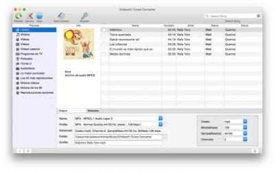 Captura 4 Ondesoft iTunes Converter mac