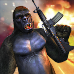 Captura 1 Ataque de monos enojados guerra de supervivencia android