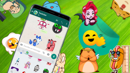 Screenshot 12 ANIMADOS WAStickerApps (Stickers en Movimiento) android