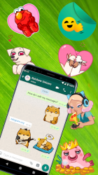 Captura de Pantalla 11 ANIMADOS WAStickerApps (Stickers en Movimiento) android