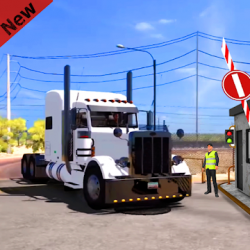 Captura de Pantalla 1 American Truck Simulator - New Parking Game android