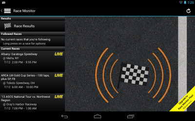 Capture 6 Race Monitor android