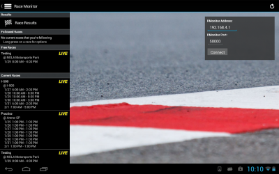Captura de Pantalla 8 Race Monitor android