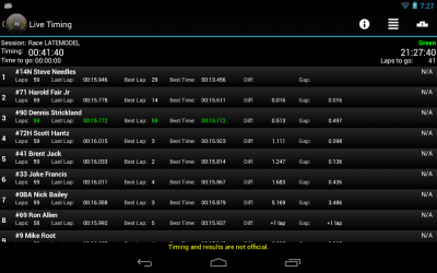 Captura 7 Race Monitor android